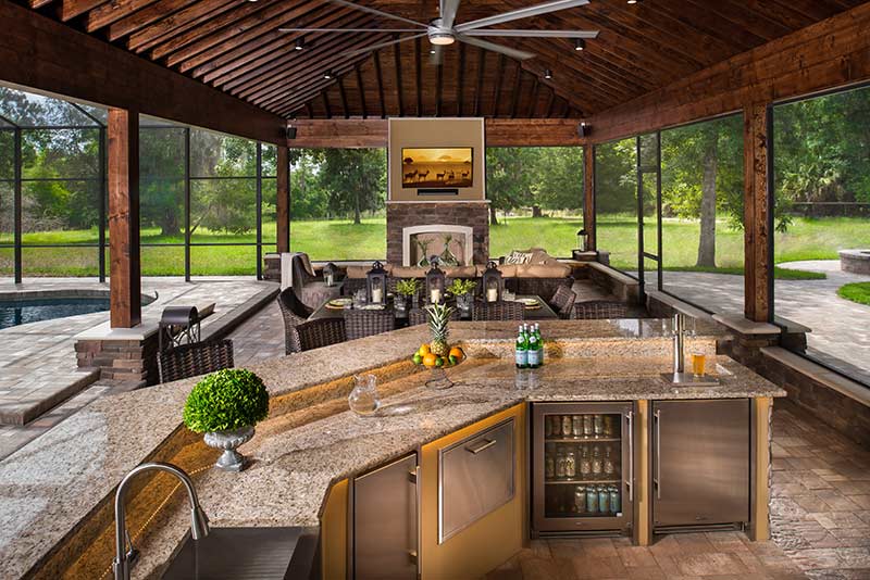 Outdoor kitchen